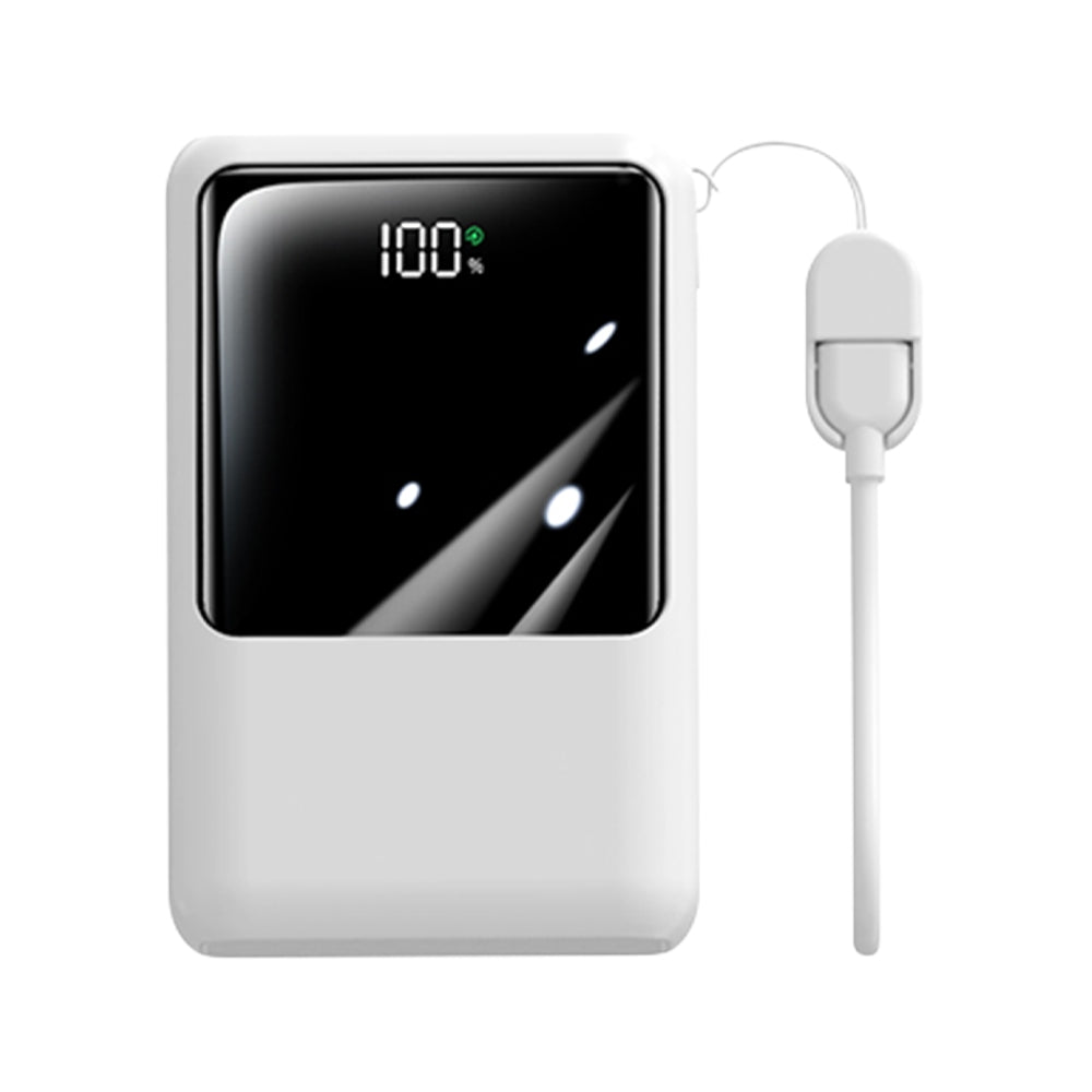 MCK-NPET 自帶線雙螢幕行動電源 20000mAh