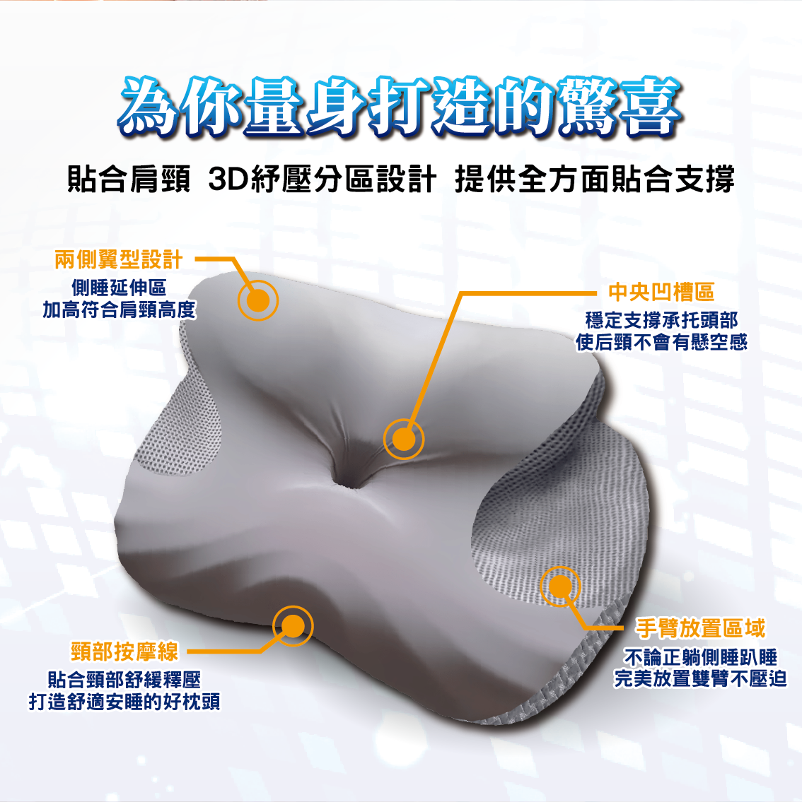 安德森 保羅 鍺石墨烯 冰晶蝶形好眠枕