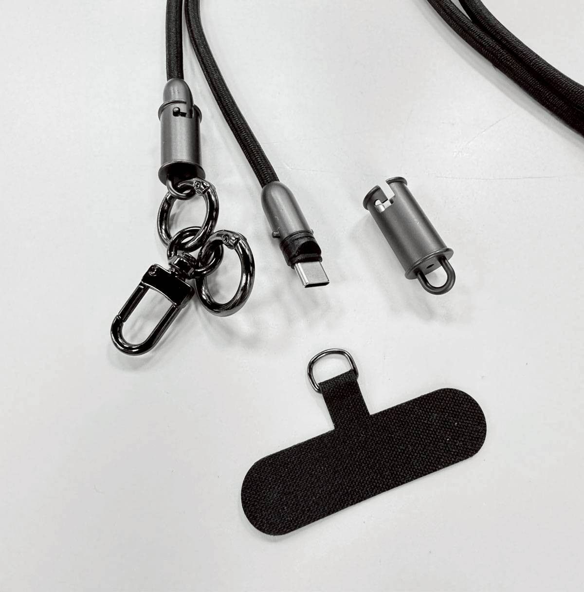 IBRIDGE 編織掛繩急速充電線-140CM (IBA009)