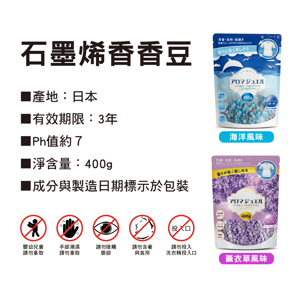 石墨烯香香豆 海洋、薰衣草各一包