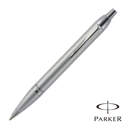 經典銀桿白夾原子筆