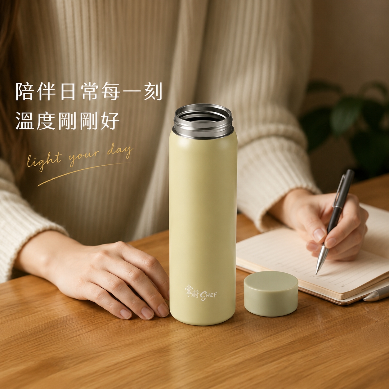 掌廚可樂膳 Light 316 不鏽鋼保溫保冰隨身杯