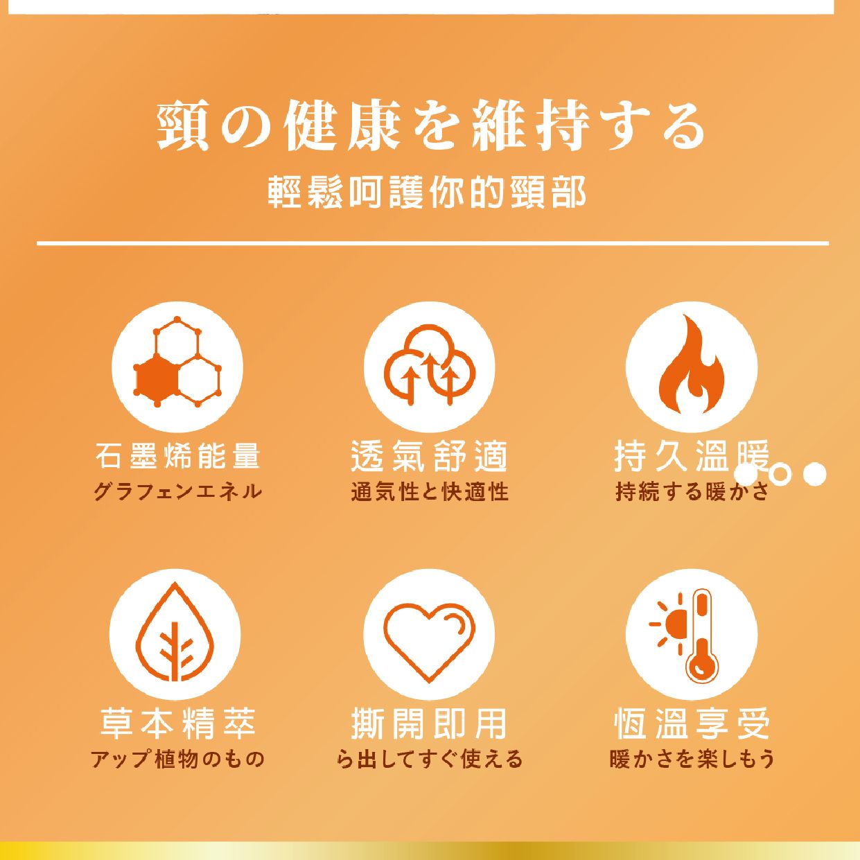 安德森 保羅 石墨烯蒸氣暖頸貼