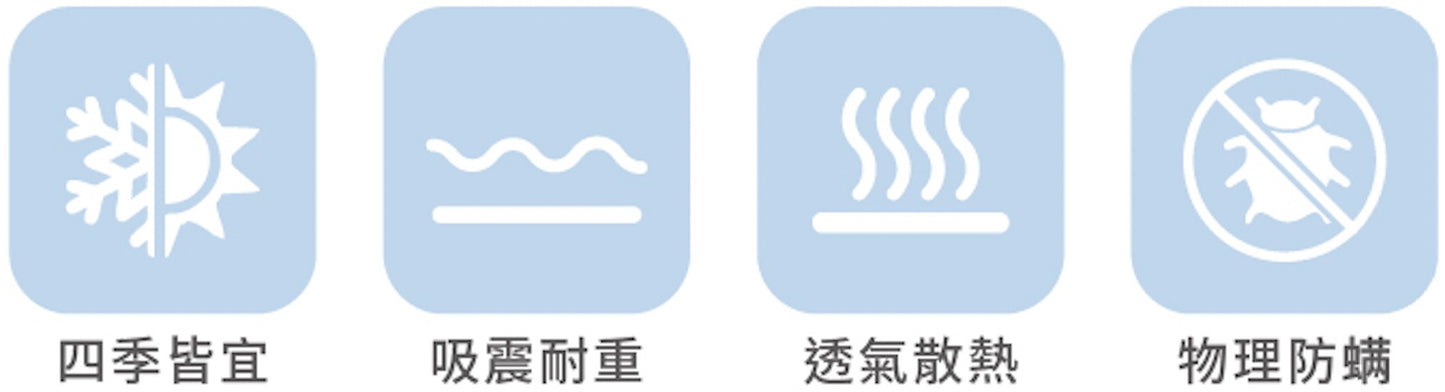 6D天絲萊賽爾循環透氣涼墊