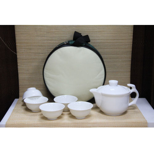 東方玉瓷白玉側杯5小反杯旅行組